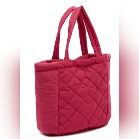 Marc Jacobs Fuchsia Quilted Tote Bag - Picture 3 of 4